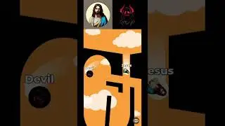 Jesus vs Devil #memes #phonk #viral #ballgame #battle #jesus #devil #shorts