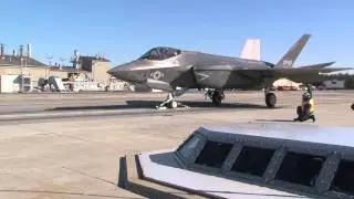 First F-35C launch from EMALS