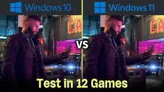 Windows 10 vs Windows 11 | Gaming Benchmark with i9-12900K | Test in 12 Games | 1080p