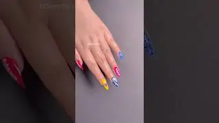 Easy & Cute Rakhi Special NailArt Design without tool✨🦋#shorts #nailart #naildesign #youtubeshorts