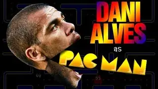 Dani Alves as PacMan