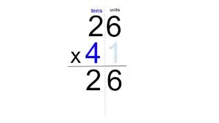 Long multiplication in simple steps