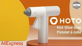Hoto cordless glue gun - hoto hot glue gun 4v - aliexpress 11.11 - unboxing
