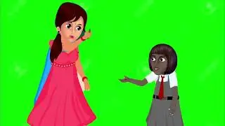 Green Screen Story Characters | Green Screen Talking Character Animation No Copyright
