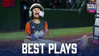 All the BEST PLAYS of the 2024 Little League Baseball World Series