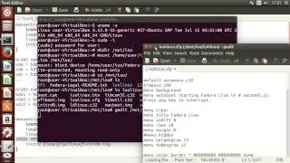Load Fedora 21 livecd from hdd