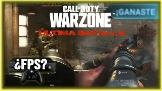 Call of Duty Warzone Ultima batalla en xbox one fat [Frame rate]
