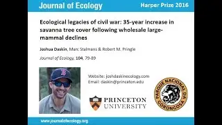 Joshua Daskin - Harper Prize Highly Commended Paper 2016