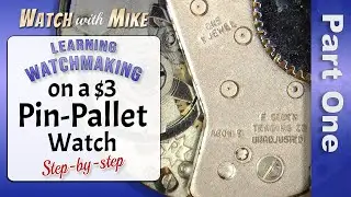 ⌚ Simple Watch, BIG Problems! Reviving a 1-jewel Ameri/Swiss Wristwatch, Part One #watchrepair