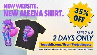 New Sonic Legacy site?! New Aleena design?! What?!