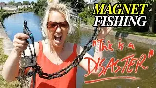 Magnet Fishing Disasters...With A Safe!