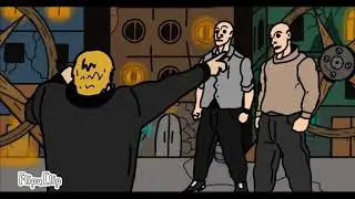Oxxxymiron,Schook  vs DoN-A feat SoM (Мульт) 1 Часть