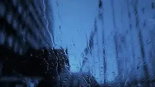 10 HOURS 🌧️Gentle Rain Sounds🌧️ on 🪟Window🪟 | Calm Rain Rain for Sleep, Study