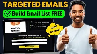 Collect Leads And Build Email List With Systeme.io FREE 2024 | Technical Berwal