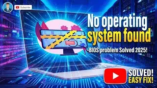 Error : No operating system found --BIOS problem Solved 2025!