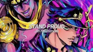 Jojo's Bizarre Adventure Opening 3 - Stand Proud Lyrics
