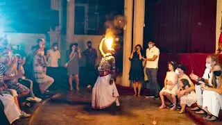 Dance show. Kandy. Sri Lanka 2021.