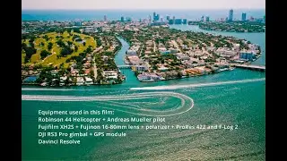 Miami, Brickell, Miami Beach, Sunny Isles, Fort Lauderdale. Hi-Res video from the helicopter.