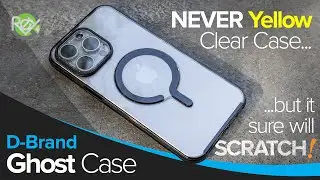 D-Brand Ghost clear case never yellows!