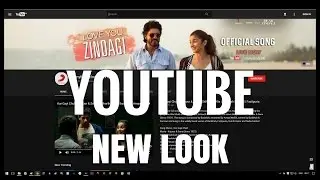 YOUTUBE NEW LOOK / MATERIAL LOOK 2017