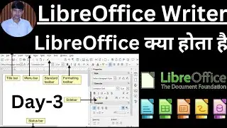libreOffice writer Tutorial |component of libreOffice | o'level | it tools and network basis