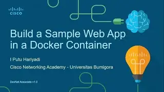 Lab 6.2.7 - Build a Sample Web App in a Docker Container