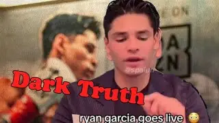 Ryan Garcia Exposing the Dark truth about the World elites in new video