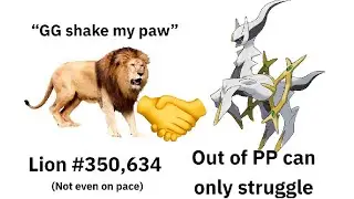 How Many Pokémon Could Each Lion Realistically Defeat? (April Fools Video)