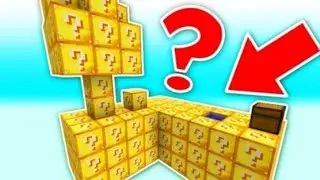 Выживание на острове из лаки блоков что из этого выйдет?)