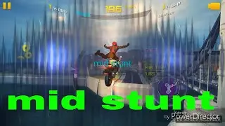 How to do mid stunt in Asphalt 8 airborne