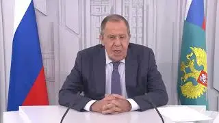 Видеообращение С.Лаврова к участникам молодёжного форума Россия – Африка: что дальше?