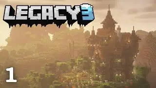 Legacy SMP: My GIANT Starter House - Episode 1