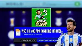 WORLD SOCCER CHAMPS NOVA ATUALIZAÇÃO 11.1 COM DINHEIRO INFINITO + DATA PACK 2006 SEM BUGS