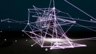 Simmetri Study:  Line Graph Material and Attractor