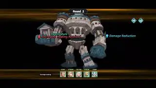 Magic Hero War Boss hunting Lv 300 Cacia 7B damage