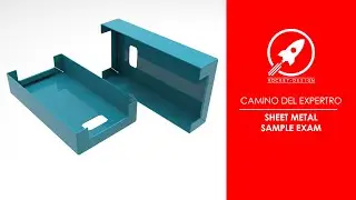 SOLIDWORKS | CSWPA SHEET METAL EXAMEN DE EJEMPLO
