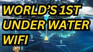 Worlds First Underwater Wifi System  developed by Italian company WSense @Tech Reveals