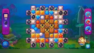 фишдом 2022  #  1816 уровень - прохождение без бустеров # Fishdom,   1816  level - no Boosters.