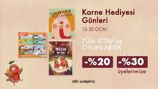 Tüm Kitap ve Oyunlarda %20, Üyelere Özel %30 İndirim!