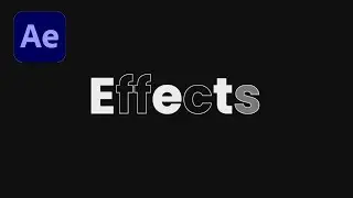 How to create Flicker Text Animation in After Effects| after effects tutorials|Effect for you