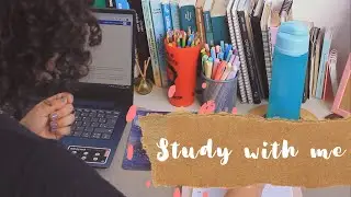 STUDY WITH ME | QUARENTENA E CURSO ONLINE