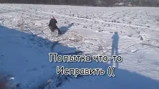 Зимние покатушки по снегу // мустанг Динго 🔥