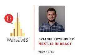Dzianis Pryshchep - Next.js in React