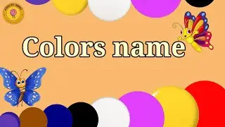 [ colors name for kids][ all colours name] [रंगो के नाम]