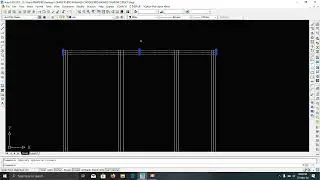 how to create a simple layout with beam and column.