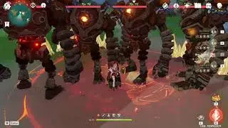 Ноэль и 4 робота | Стартовый перс | Genshin | Genshin Impact