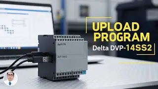how can upload program from delta plc 14ss2