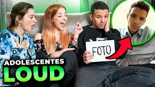REAGIMOS AS NOSSAS FOTOS VERGONHOSAS ADOLESCENTES NA LOUD!!