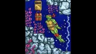 Teenage Mutant Ninja Turtles for NES - The infamous Hudson River Dam level