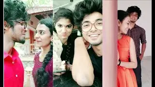 divin prabhakaran with chaithania prakash and anjana kr tiktok videos